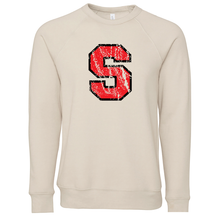 Load image into Gallery viewer, Distressed S Tee/Crewneck