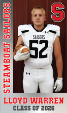 Load image into Gallery viewer, '26 Football Senior Banner