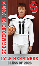 Load image into Gallery viewer, '26 Football Senior Banner