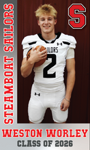Load image into Gallery viewer, '26 Football Senior Banner