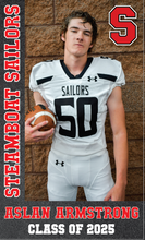 Load image into Gallery viewer, '25 Football Senior Banner