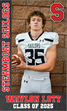 Load image into Gallery viewer, '25 Football Senior Banner