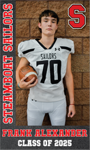 Load image into Gallery viewer, '25 Football Senior Banner