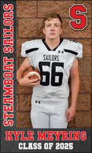 Load image into Gallery viewer, '25 Football Senior Banner
