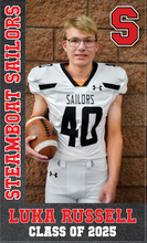 Load image into Gallery viewer, '25 Football Senior Banner