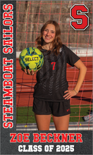 Load image into Gallery viewer, &#39;25 Girls Soccer Senior Banner
