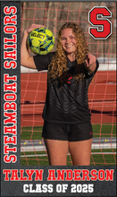 Load image into Gallery viewer, &#39;25 Girls Soccer Senior Banner
