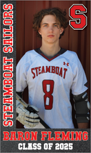 Load image into Gallery viewer, &#39;25 Boys LAX Senior Banner

