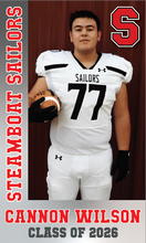Load image into Gallery viewer, &#39;26 Football Senior Banner
