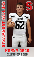 Load image into Gallery viewer, &#39;26 Football Senior Banner
