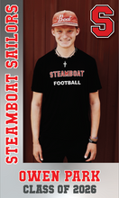 Load image into Gallery viewer, &#39;26 Football Senior Banner
