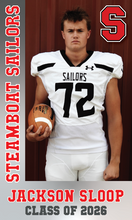 Load image into Gallery viewer, &#39;26 Football Senior Banner
