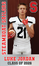 Load image into Gallery viewer, &#39;26 Football Senior Banner
