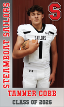 Load image into Gallery viewer, &#39;26 Football Senior Banner
