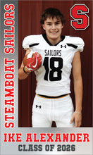 Load image into Gallery viewer, &#39;26 Football Senior Banner
