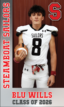 Load image into Gallery viewer, &#39;26 Football Senior Banner
