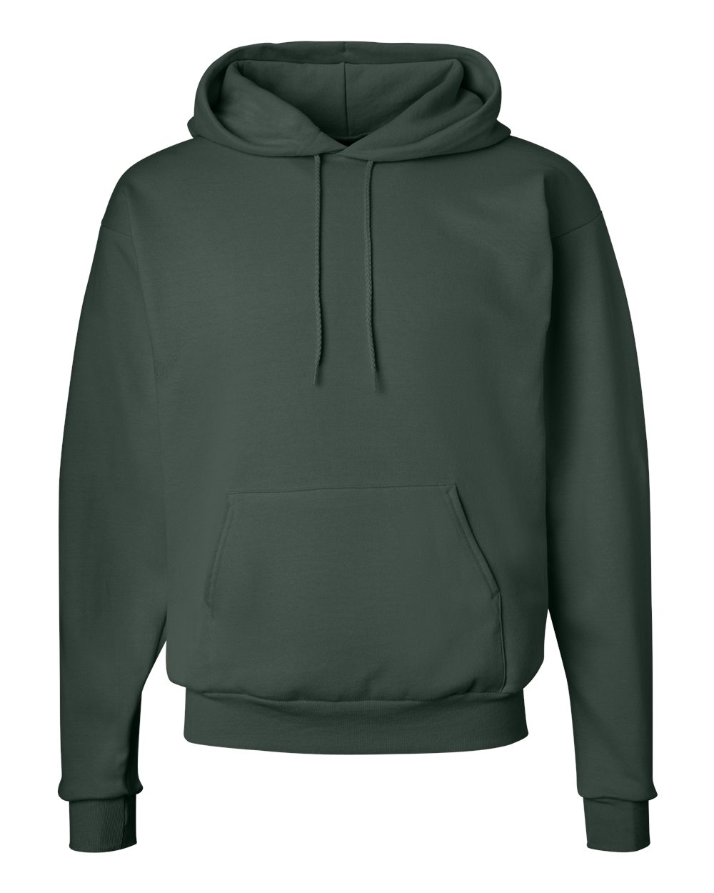 Hanes® EcoSmart® - Pullover Hooded Sweatshirt - Deep Forest - P170