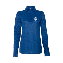 Load image into Gallery viewer, Ladies Tonal Blend Quarter-Zip Pullover
