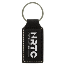 Load image into Gallery viewer, Leatherette Rectangle Keychain
