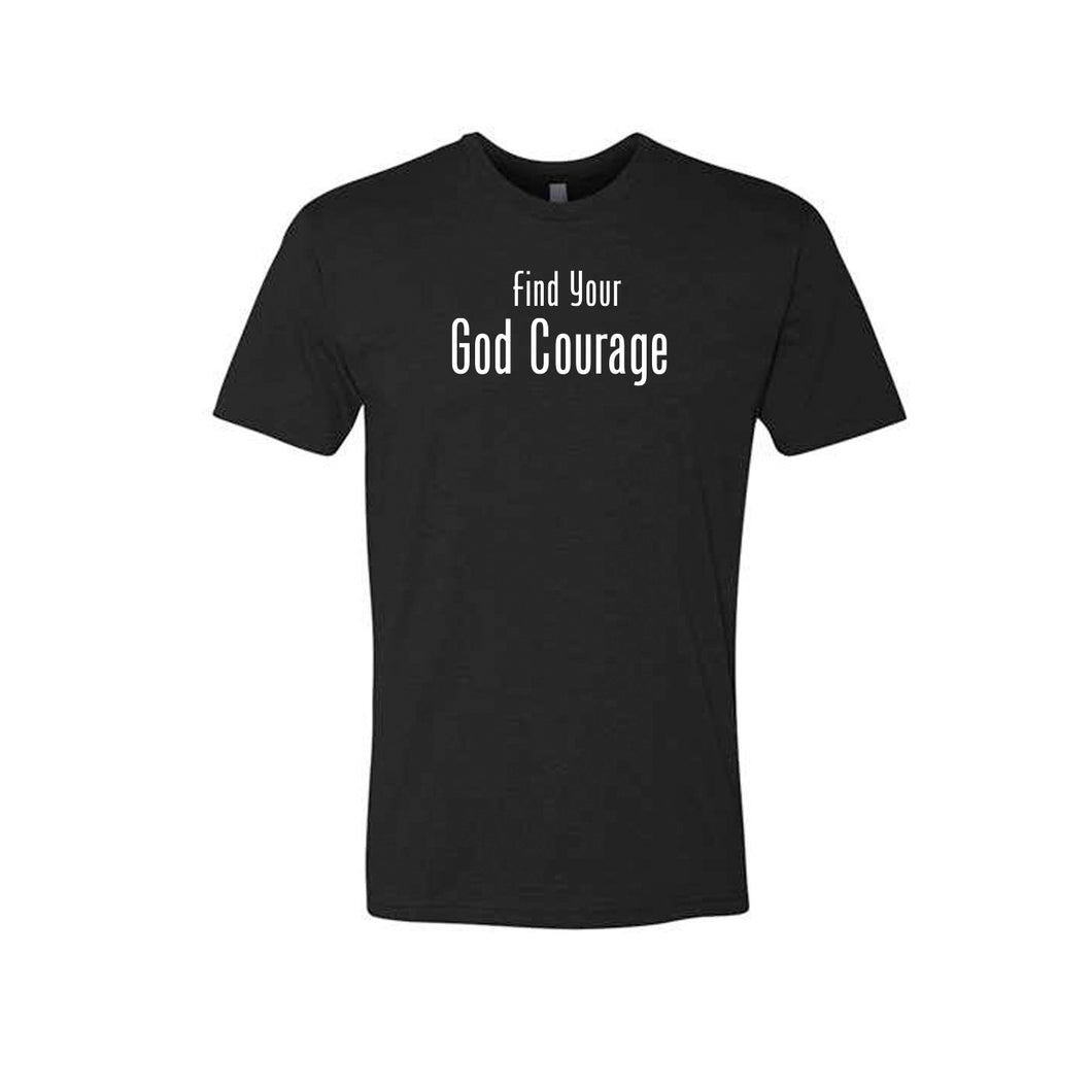 God Courage Next Level Short Sleeve Crew