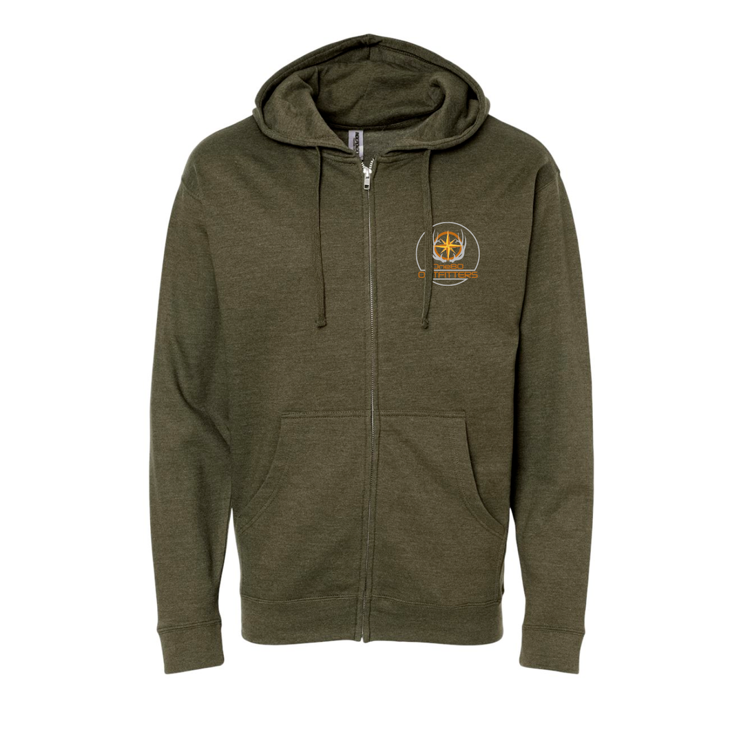 One80 Midweight Zip Hoodie